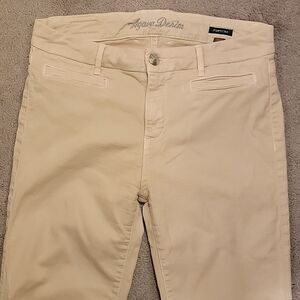 Agave denim sand color Fortuna trouser boot sz 29.